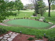 golf putting green