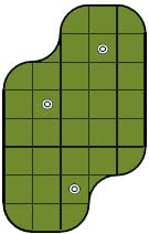 golf putting green