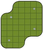 golf putting green