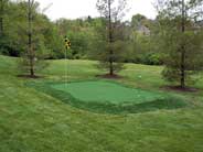 golf putting green