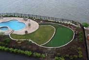 golf putting green